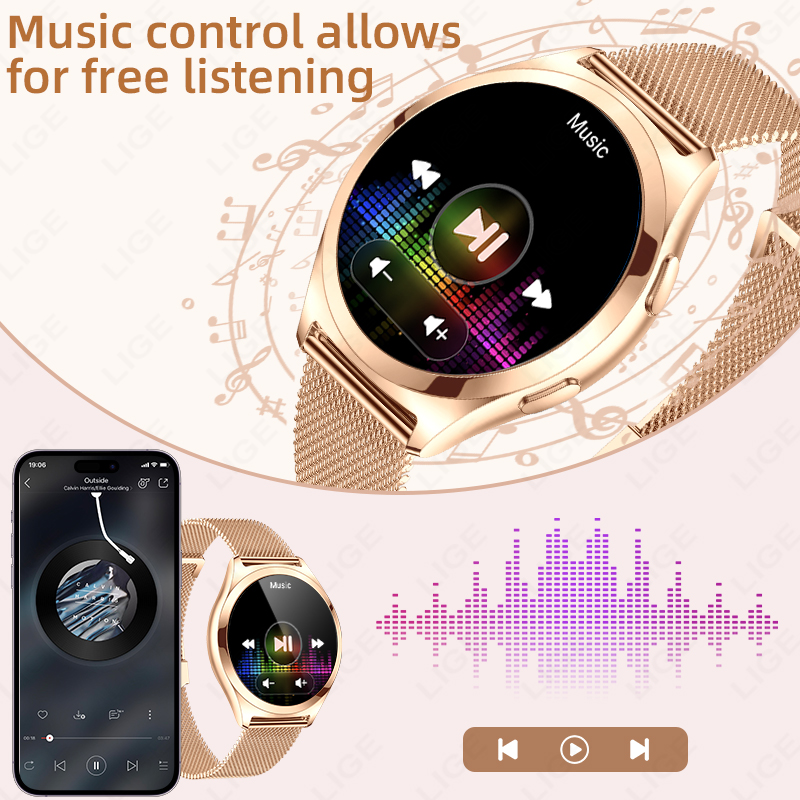 LIGE Luxury Smart Watch For Wo - Luxury Watch In The World ulasan dan harga