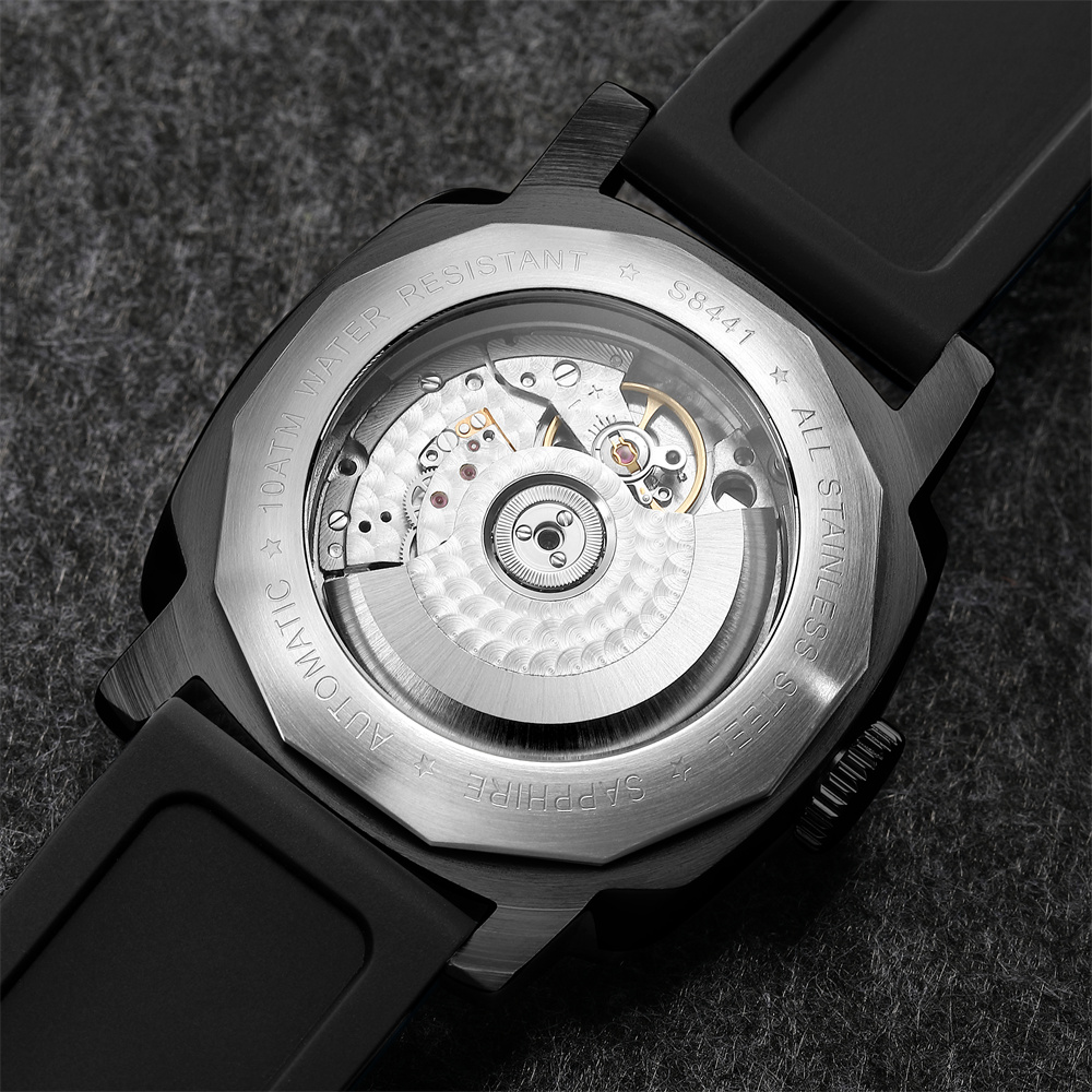 SEAKOSS 45mm Diving GMT Watch  - Guilloché Dial Watch ulasan dan harga