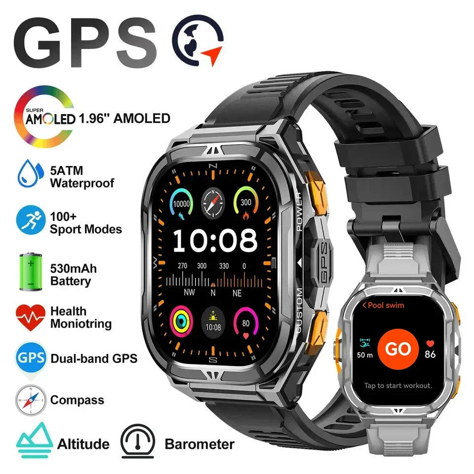 Luxury AMOLED Smartwatch Real  - Luxury Watch In The World ulasan dan harga