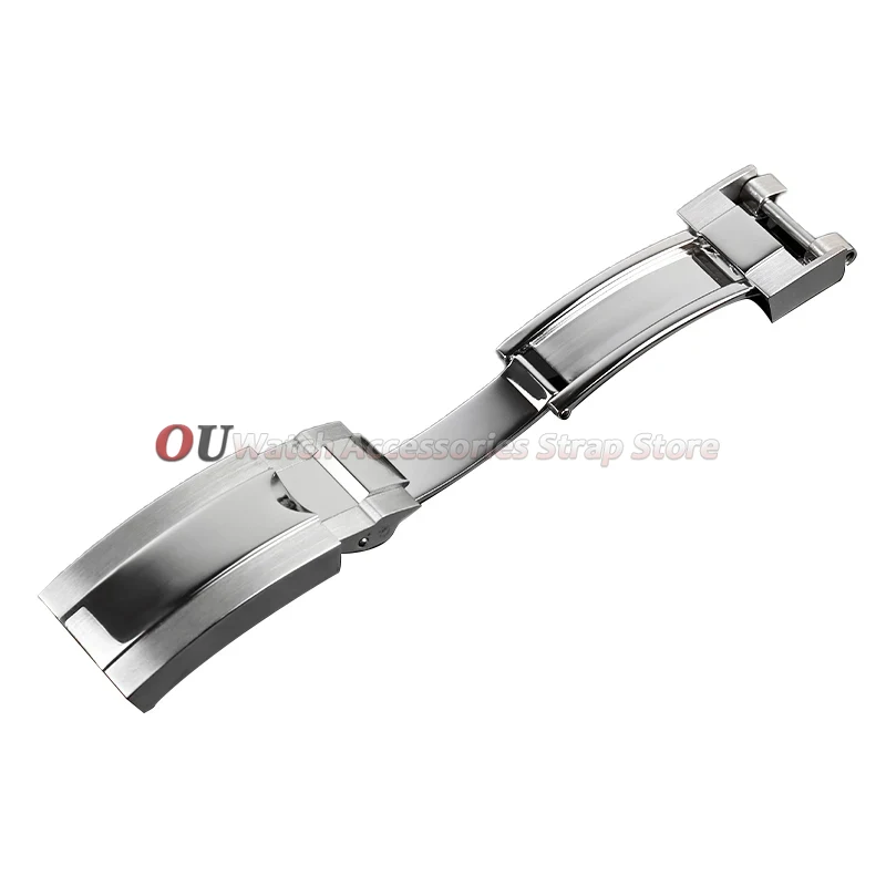 9mmx16mm Stainless Steel Deplo - Luxury Watch Black ulasan dan harga