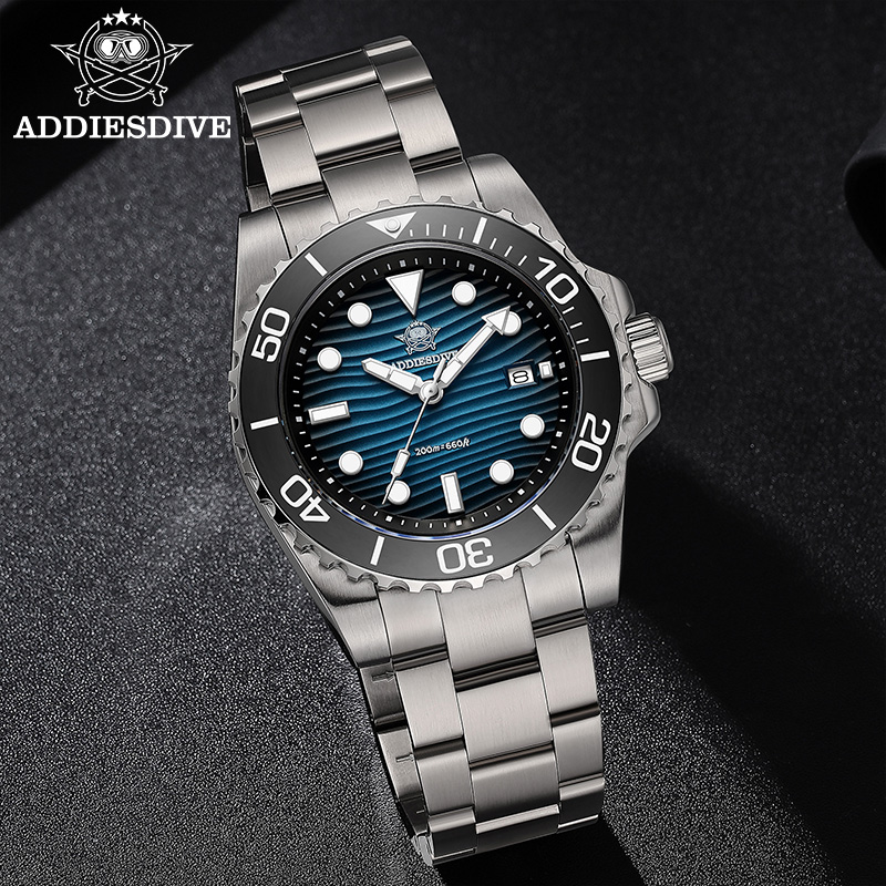 ADDIESDIVE Men's 2115 Quartz W - Luxury Watch Case ulasan dan harga