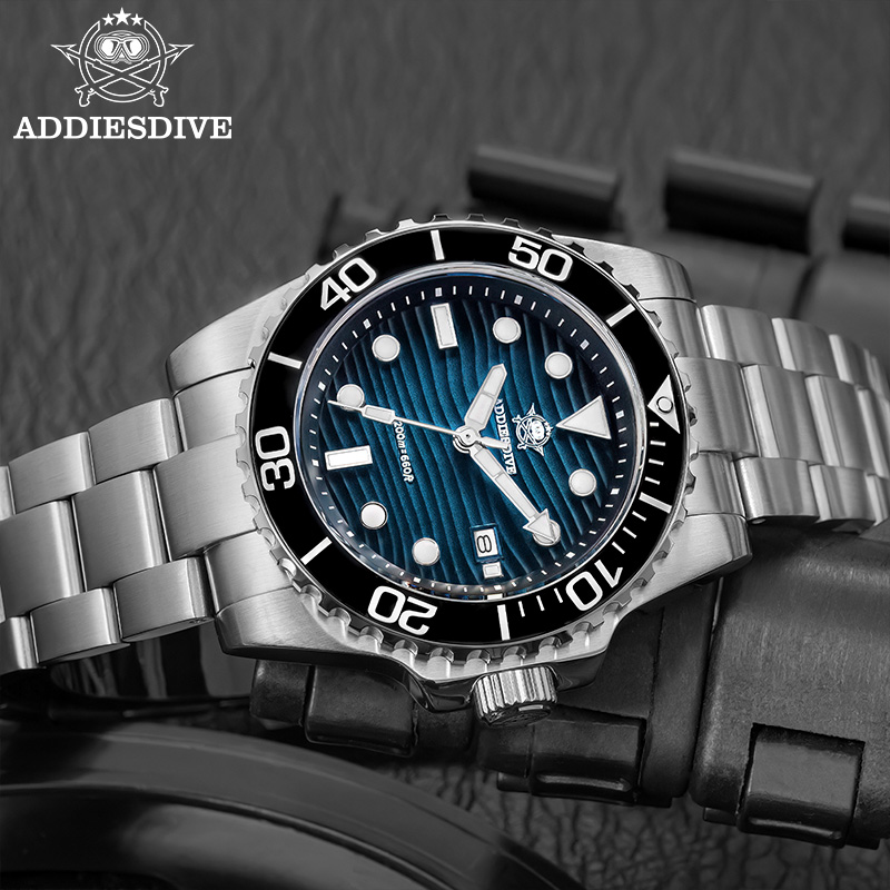 ADDIESDIVE Men's 2115 Quartz W - Luxury Watch Case ulasan dan harga