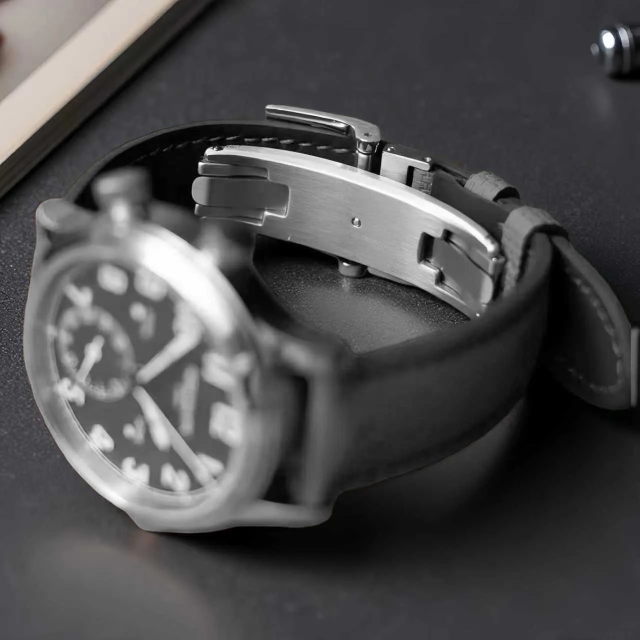 Deployant Clasp Watch Strap Sp - Luxury Watch Black ulasan dan harga